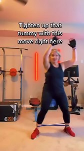152K views · 875 reactions | Here’s another low impact fat burning, tummy toning move. Add this to your workout and feel the burn. You can do it with or without a resistance band. Let me know if you feel it! #beginnerworkout #workout #lowimpact #fitmom #beginner #fitstagram #fitspiration | Keep it Simple with Coach Fireball | Facebook