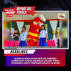 ALEGRE! Alegre el maga estudiante del bandera Elementary School...