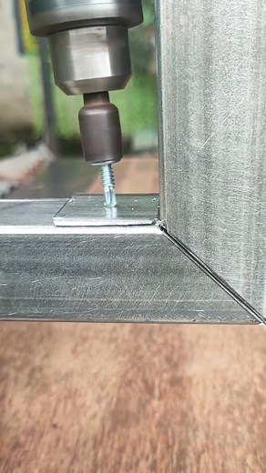 83K views · 93 reactions | table frame corner joint ideas without welding Part 00 #metalwork #tricks #fabrication #welder #ideas | Loc Wata | Facebook