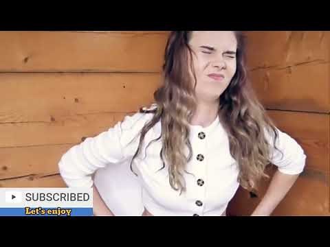 Sexy girl pooping on toilet