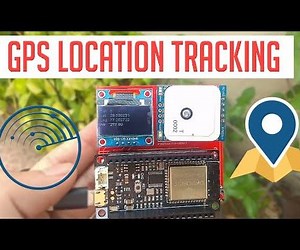 ESP32 GPS Tracker With an OLED Display