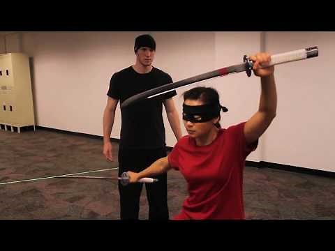 G.I Joe Retaliation rehearsal of Jinx vs Snake Eyes