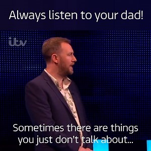 Alex Horne here proving that you should always pay attention to your dad 🤓 | ITV