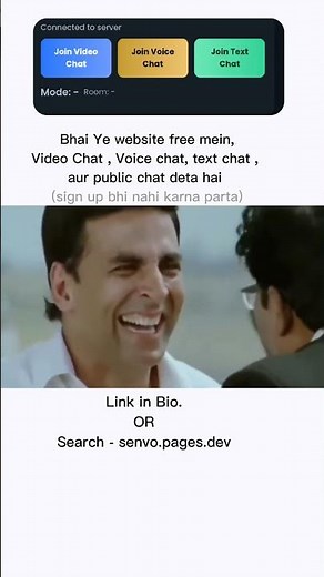 Free random video chat 🔥 No sign-up, just start! #senvo #freevideochat #randomchat #ytshorts