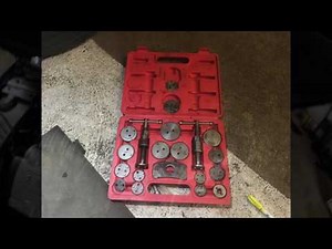 Citroen C5 MK1 front brake pad replacement