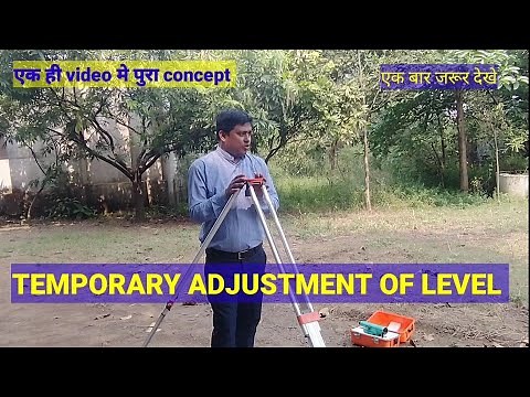 Temporary adjustment of level