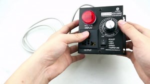 AC Variable Fan Speed Controller, 110V 4000W Variable Voltage Regulator, Motor Speed Controller with Variable Thyristor and Electronic Voltage Regulator