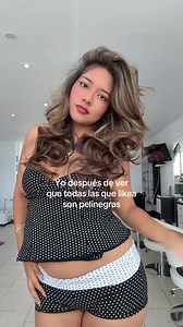 Yo después de ver que todas las que likea son pelinegras . , #hairtok #hairstyle #morena #fypp