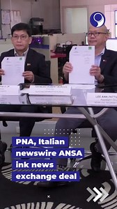 21 reactions | The Philippine News Agency and Italian newswire...