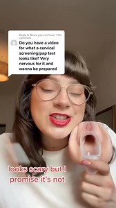 you can t see </3 cervical screening explained #menstrualhealth | Mary Johnson | Facebook