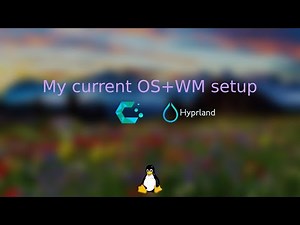 My current cozy Linux (CachyOS + Hyperland) setup