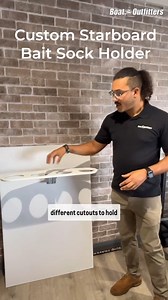 5K views · 12 reactions | Custom Projects With Jason! Check out this handy bait sock holder  boatoutfitters.com biglivebait.com #boatlife #fish #fishing #boatproject #custom #boatoutfitters #kindstarboard #seasucker #marineproducts #innovative #design #bait #baitsock #bonita #tunatubes #tunafishing #projectmanagement #boatupgrades #fishingaccessories #boatparts #marineindustry | Boat Outfitters | Facebook