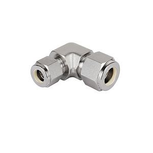 [Hot Item] Heavy-Duty Double Ferrule Elbow Tube Connector for Seamless Applications