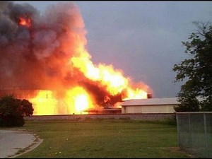 Fertilizer Plant Explosion In Texas: CAUGHT ON CAMERA