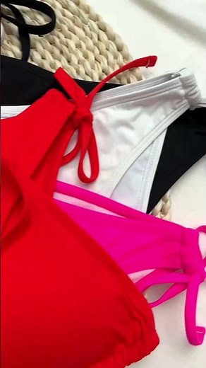 Sexy Bikini string Bikinis Set Brazilian Bathing Suit Women Beachwear Biquini Two Piece Suits