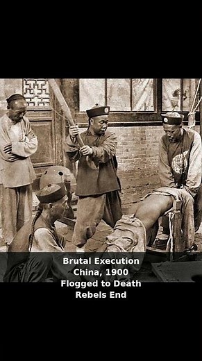 Execution by Flogging, China 1900