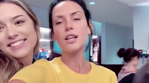 Julia Rose and Lauren Summer Get Frisky Before Flashing The World Series