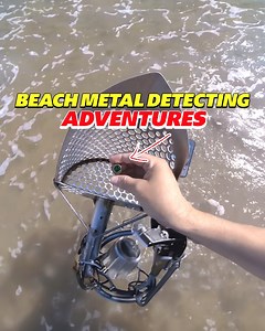 24K views · 18 reactions |  Hunt for Gold: Equinox 800 Beach Metal Detecting Fun! | Genius Inventions | Facebook