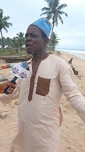Interview on ocean surge on Akodo- Ise, Interview on ocean surge on Akodo- Ise, Lekki LCDA, Lagos where the raging ocean has destroyed homes, infrastructures, businesses. | Ekohotblog | Facebook