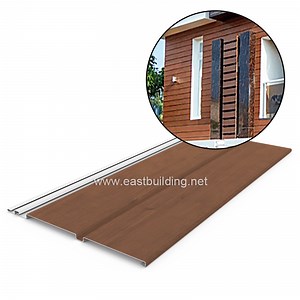 [Hot Item] External Vinyl PVC Brown Wood Twin Wall and Ceiling Cladding