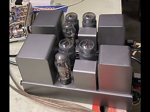 Quad Valve Amp Mono Blocks Variac Start Up