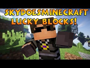 SKYDOESMINECRAFT LUCKY BLOCK! Lucky Block Island - W/ JeromeASF