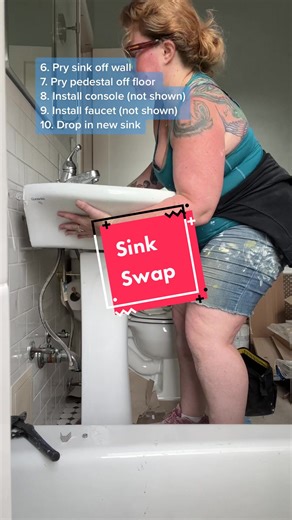 DIY Plumbing: Installing a Pedestal Sink and More Home Improvements