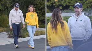 Olivia Wilde & Jason Sudeikis Hug It Out in Public After Nasty Year