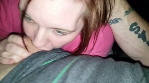 Bbw wife stranger bj