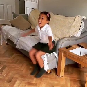 8K views · 268 reactions | We had such an amazing morning! Nandi was so excited to see herself of CBBC Channel news round! Thank you #news #cbbc #reaction #happy #drumming | Nandi Bushell | Facebook