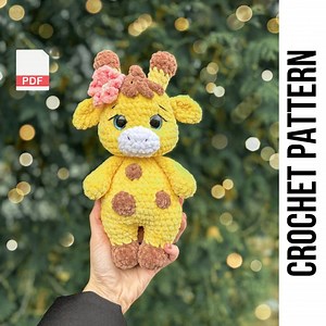 Crochet Pattern Giraffe Mia, Amigurumi Giraffe, Crochet Giraffe, Stuffed Giraffe Plush Pattern Amigurumi Animals - Etsy