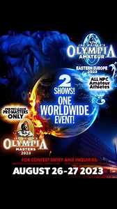 @mastersolympiaofficial After an 11-year absence from the IFBB Pro...