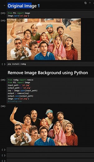 Remove Image Background using Python | Python Coding