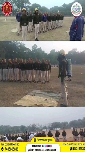 3.1K views · 80 reactions | Newly appointed firefighters undergoing basic training at Central Training Institute Bihta. Under the supervision of officers and trainers, they are being prepared to face various challenges. Female and male trainee firefighters were present during the training session. | Indian Fire Service | Facebook