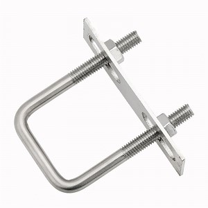 [Hot Item] DIN 3570 Stainless Steel 304 316 Square Flat U Bolt for Construction
