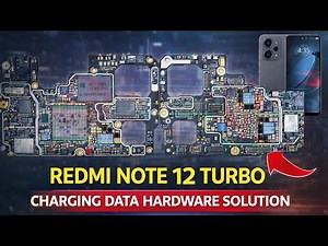 Redmi Note 12 Turbo Charging Data Problem | USB Charging Data Hardware Solution | Schematic Diagram