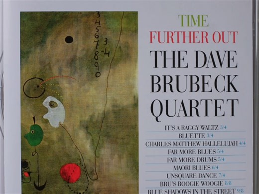 得到HIEND极品爵士，钢琴家、作曲家，戴夫·布鲁贝克 Time Further Out 这张极品爵士唱片延续了time out的风格，是最佳爵士鼓试音天碟之
