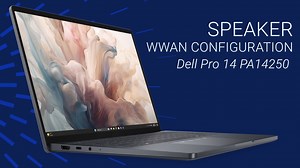 How to replace the Speaker with WWAN configuration on Dell Pro 14 PA14250 | Dell South Africa