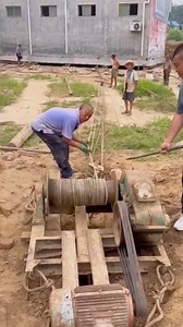 Moving a Building with Iron Base and Ropes #BuildingRelocation #Engineering #HeavyLifting #ConstructionTech #Innovation | DealHive