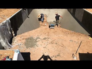 How to install Pool Crete by a professional.