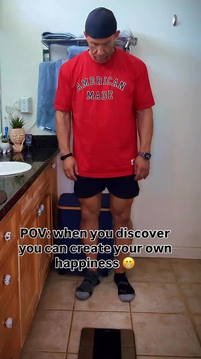 Create your own happiness So the scale this morning… 261. Not...