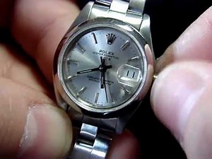 How to Wind and Set a Ladies Rolex Date Quickset Watch