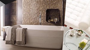 PORCELANOSA promotes sustainable design principles by offering...