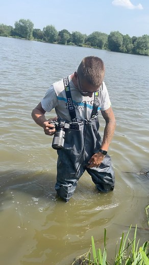 6.2K views · 113 reactions | When you go a little too far into the lake  #toofar #wet #damp #waders #funny #fishing #hilarious #matchfishing #prestoninnovations #insta #funnyreels #reels #instagram | Preston Innovations | Facebook