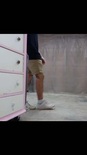 Amazing Restoration: Trashed Pink Dresser