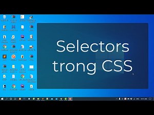 Selectors trong CSS