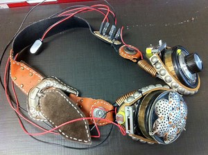 Steampunk Theremin Goggles
