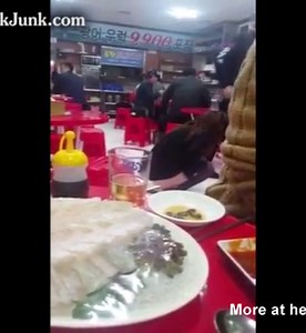 Teen Shitting In The Middle Of Restaurant