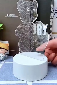 1K views | 3D table lamp changing 3 colors ----------- Order now  https://bit.ly/3Eh0vOe | Video Feed | Facebook