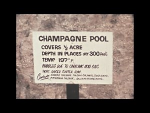 Champagne Pool 1975 archive footage